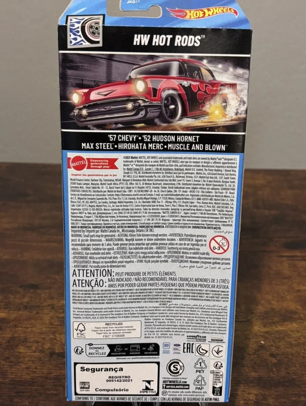 Mattel Hot Wheels - Hot Wheels 5-Pack - Hudson Hornet, 57 Chevy, Hirohata Merc